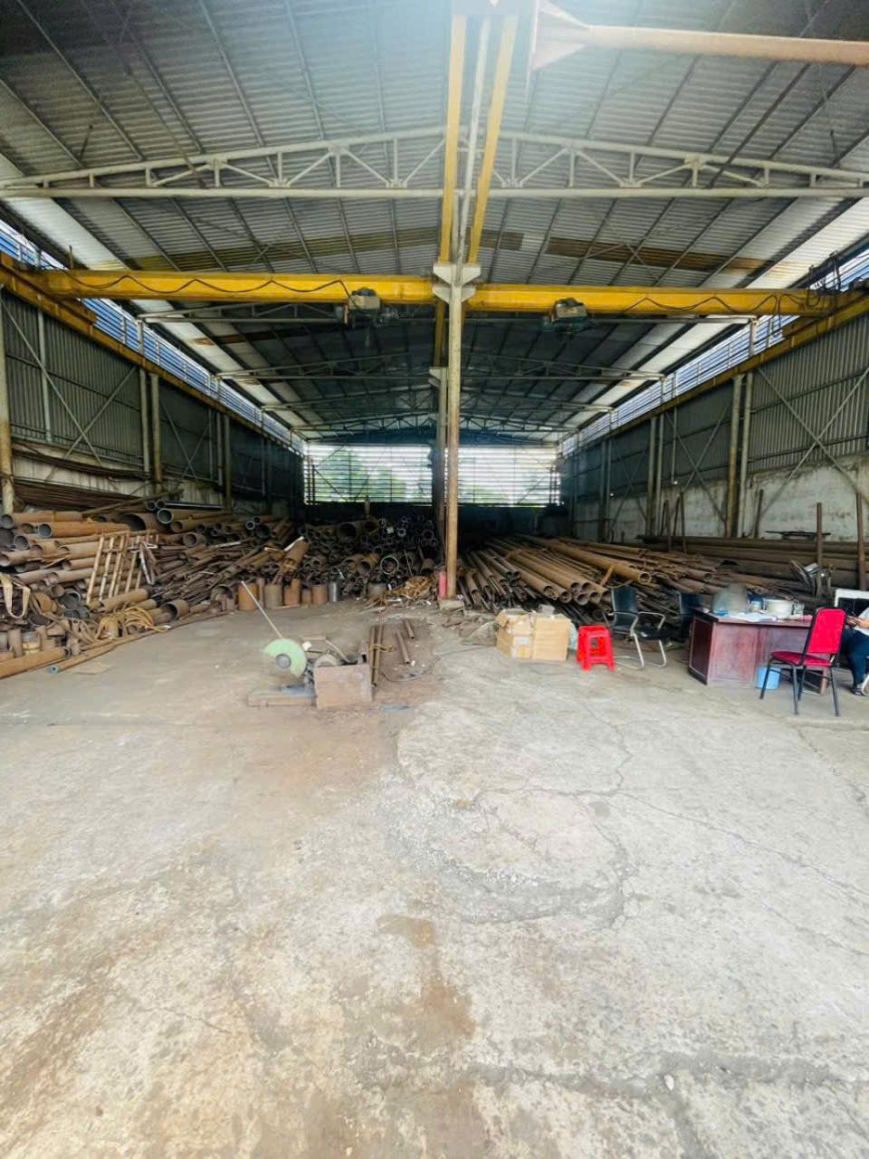 Giảm mạnh 2 tỷ! Nhà xưởng mặt tiền đường xe tải 650m2, Vuông – An Phú Đông 12 Q12 - Ảnh chính